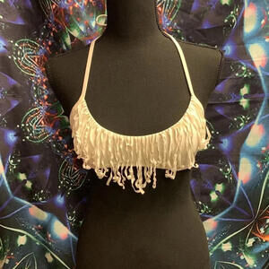 Bikini top white Victoria’s Secret